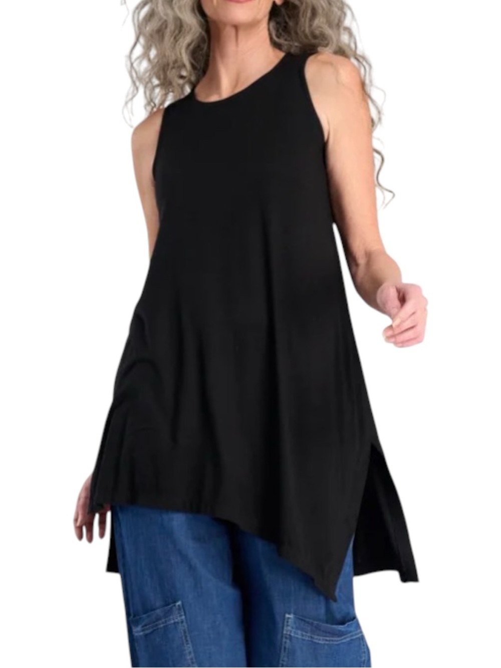 Alembika Sleeveless Tunic Top